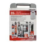 OLYMPIA 89-Piece DIY Home Tool Kit Set with Blow Molded Storage Case thumbnail 2
