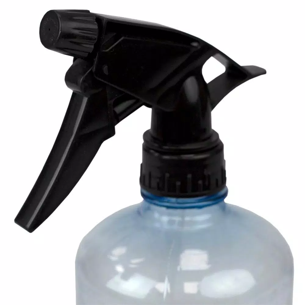 Unbranded 17 oz. Clear Plastic Spray Bottle - Multi-Purpose Empty Mister for Cleaning, Detailing, and Hair Care