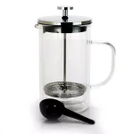 Mr. Coffee Hyland 2.5-Cup Clear Glass French Press Coffee Maker with Measuring Spoon thumbnail 1