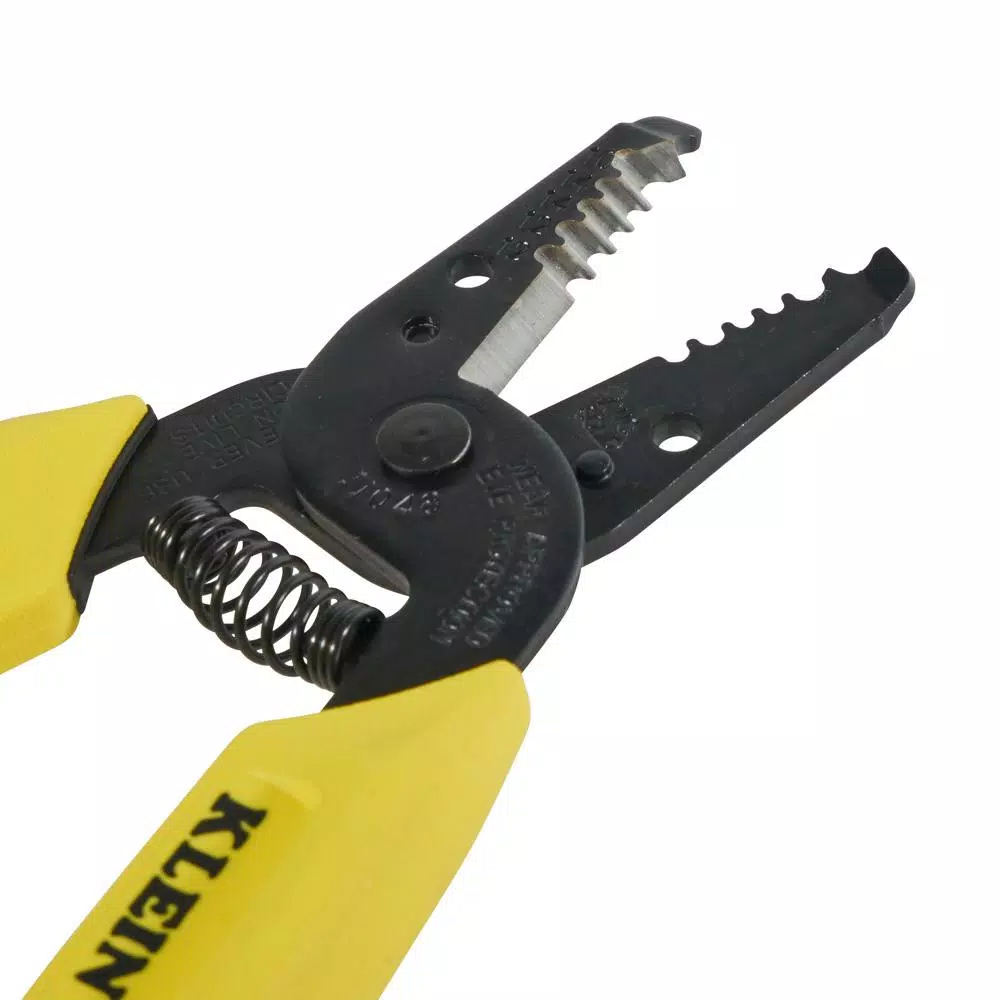Klein Tools 6-1/4 in. Dual-Wire Stripper & Cutter for 10-14 AWG Solid Wire