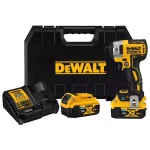 DEWALT 20V MAX XR Brushless 1/4 in. Impact Driver Kit with (2) 5.0 Ah Batteries & Charger thumbnail 1