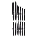 Chicago Cutlery ProHold 14-Piece Coated Knife Set with Wood Block and Sharpening Steel thumbnail 2