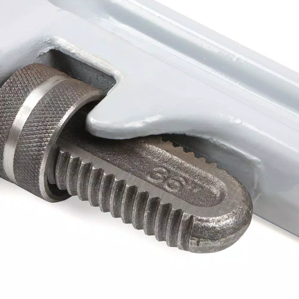 Stark 36 in. Aluminum Straight Pipe Wrench, Heavy Duty Adjustable Plumber's Wrench