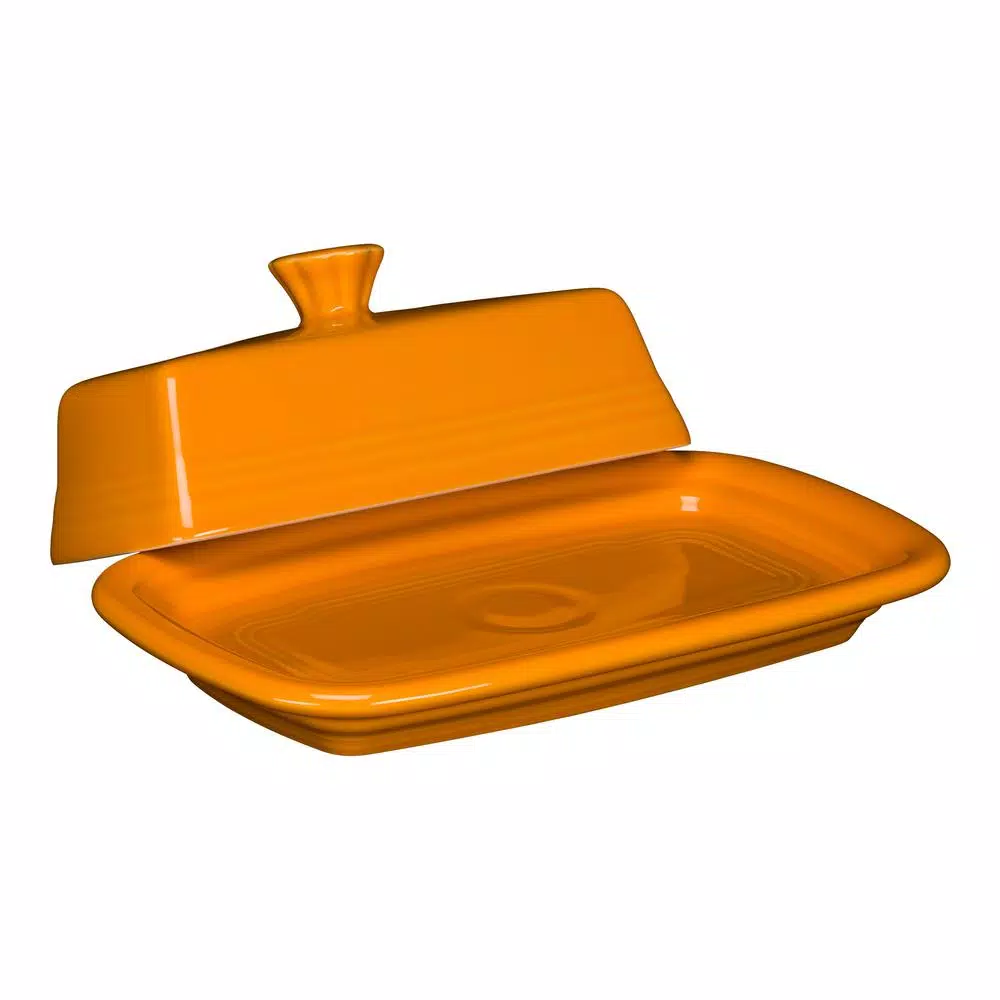 Fiesta Butterscotch XL Ceramic Covered Butter Dish, 2-Piece Set