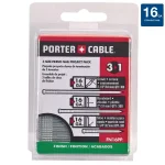 Porter-Cable 16-Gauge 2-1/2 in. Pneumatic Finish Nailer Kit with 900-Piece Bonus Nail Pack thumbnail 2
