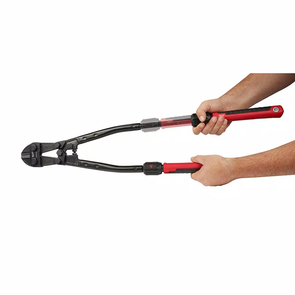 Milwaukee Adaptable Bolt Cutter Set with POWERMOVE Extendable Handles, 24 in. and 14 in.
