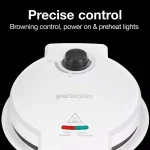 Proctor Silex 800W Waffle Cone and Waffle Bowl Maker, White thumbnail 8