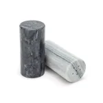 Fox Run Natural White and Black Marble Salt and Pepper Shaker Set thumbnail 1