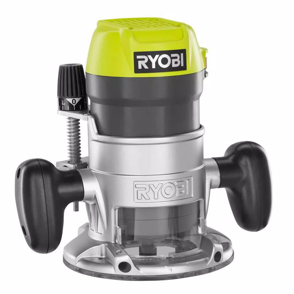 RYOBI 8.5 Amp 1-1/2 Peak HP Fixed Base Corded Router Kit