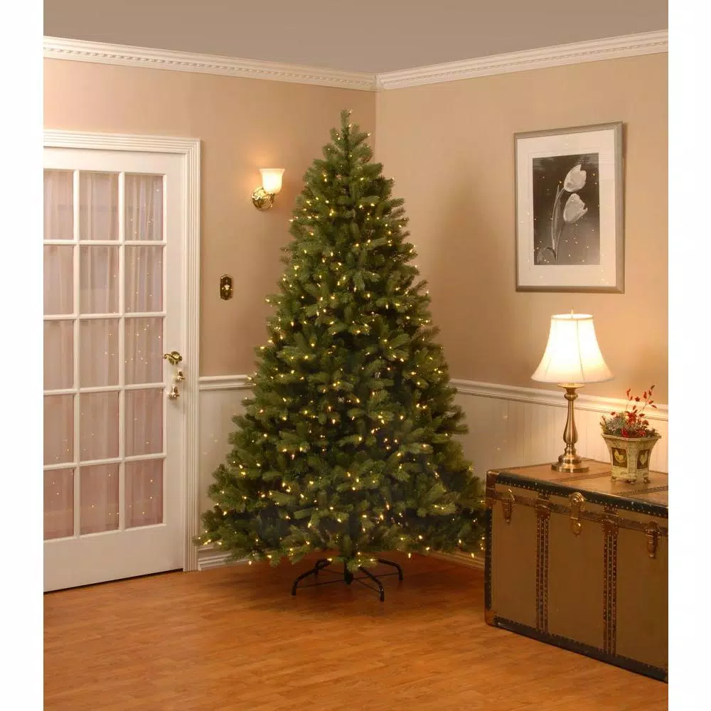 National Tree Company 7 ft. Downswept Douglas Fir Artificial Christmas Tree with 700 Clear Lights
