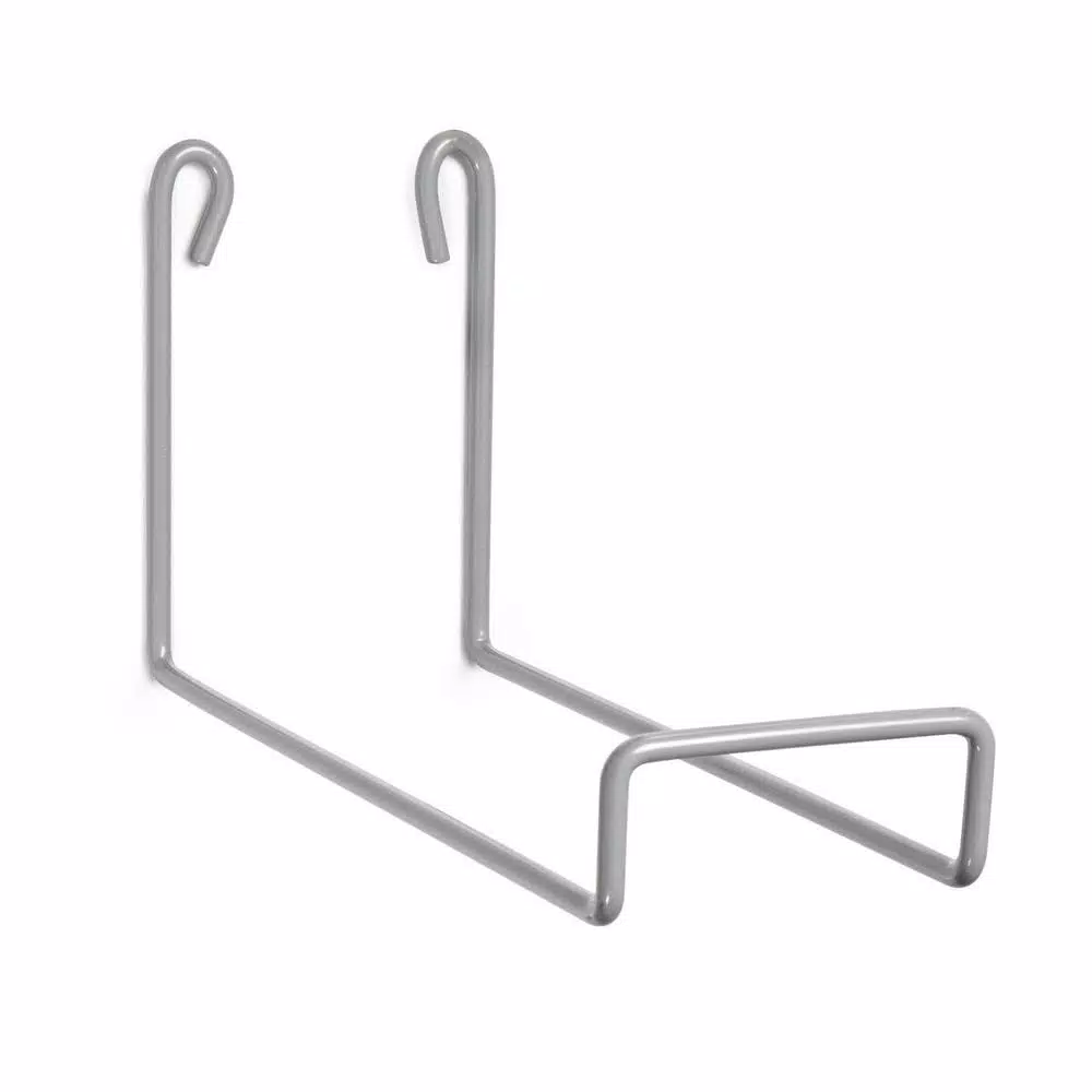 Alpine Industries Steel Wet Floor Sign Holder, Silver Powder-Coated