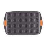 Rachael Ray Oven Lovin' 24-Cup Mini Muffin and Cupcake Pan, Nonstick Aluminum thumbnail 2