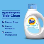 Tide Free & Gentle Liquid Laundry Detergent HE Eco Box, 105 oz (96 Loads) thumbnail 7