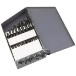 Gyros 25-Piece High Speed Steel Metric Twist Drill Bit Set, 1 mm - 13 mm thumbnail 4