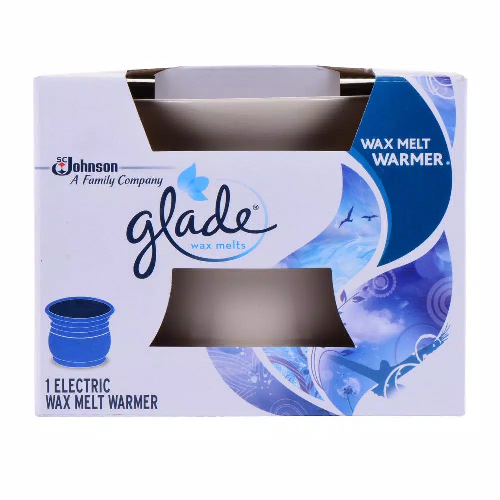 Glade Electric Wax Melt Air Freshener Warmer, White (2-Pack)