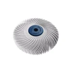 Dedeco Sunburst 3 in. 6-Ply Radial Discs 120-Grit Medium Cleaning and Polishing Tool thumbnail 1