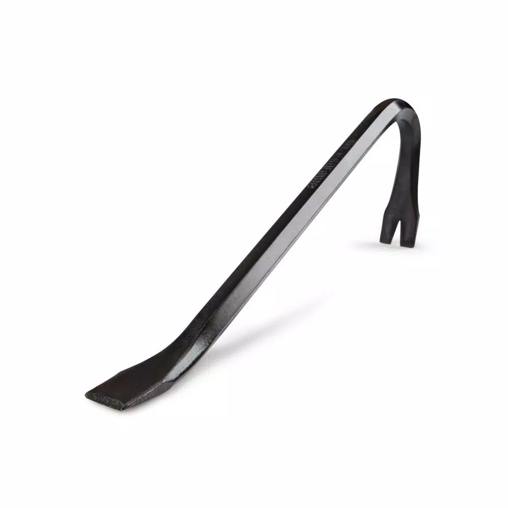 TEKTON 12 in. Wrecking Bar, Forged Hex Bar Pry Bar with Chisel Ends and V Nail Slot