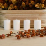 LUMABASE White Unscented Paraffin Wax Votive Candles, 15-Hour Burn Time, 36-Count Pack thumbnail 4