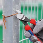 KNIPEX 5-1/2 in. High Leverage Diagonal Cutters with Comfort Grip thumbnail 5