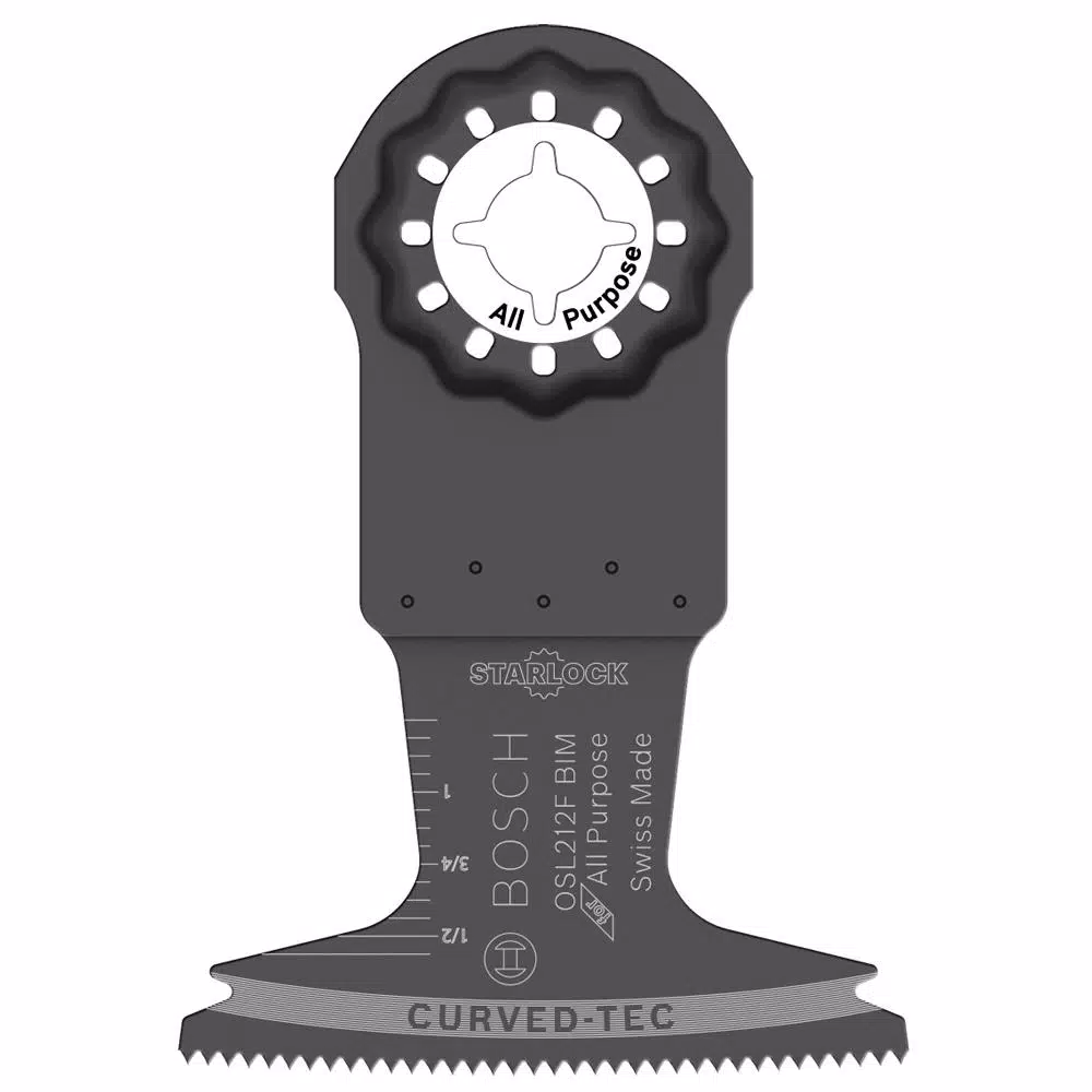Bosch Starlock Oscillating Multi-Tool Accessory Blade Set, 6-Piece Carbide Cutting Kit