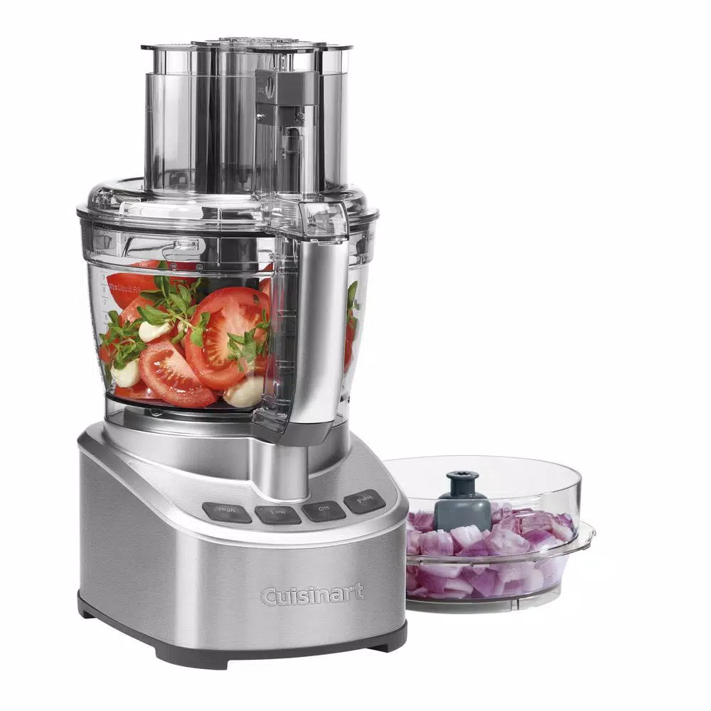 Cuisinart Elemental 13-Cup Stainless Steel Food Processor, 550-Watt