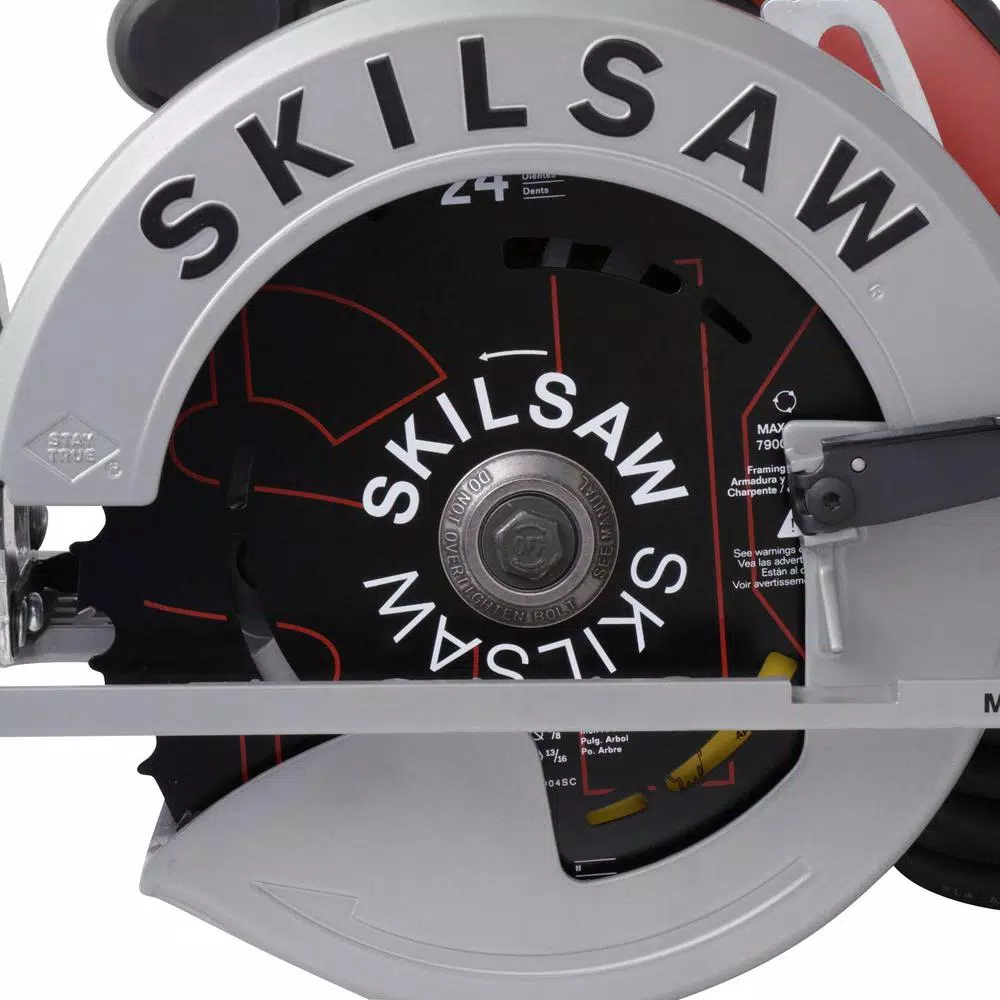 Skilsaw 7-1/4 in. Magnesium Left Blade Sidewinder Circular Saw, 15 Amp