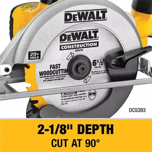 DEWALT 20V MAX Cordless 6-Tool Combo Kit with 3/8 in. Impact Wrench, 4.0Ah & 2.0Ah Batteries
