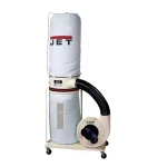 JET DC-1100VX 1.5 HP 1100 CFM Dust Collector with Vortex Cone, 115/230V thumbnail 1