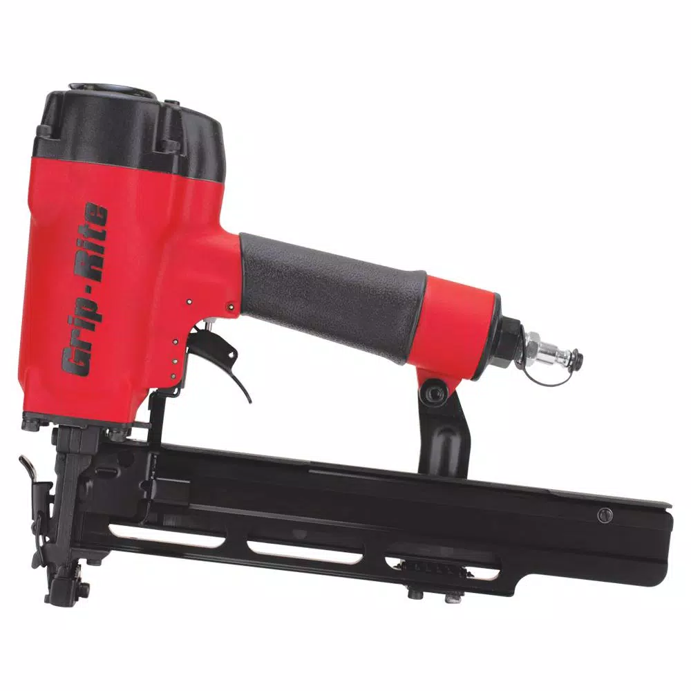 Grip-Rite 16-Gauge 2 in. Medium Crown Air Stapler with EZ-CLEAR Nose
