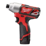 Milwaukee M12 12V Cordless 1/4 in. Hex Impact Driver Combo Kit with Free 3/8 in. Ratchet thumbnail 6