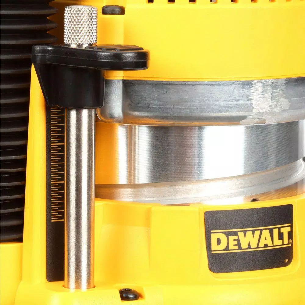 DEWALT 2-1/4 HP Variable Speed Router Combo Kit with Fixed and Plunge Bases