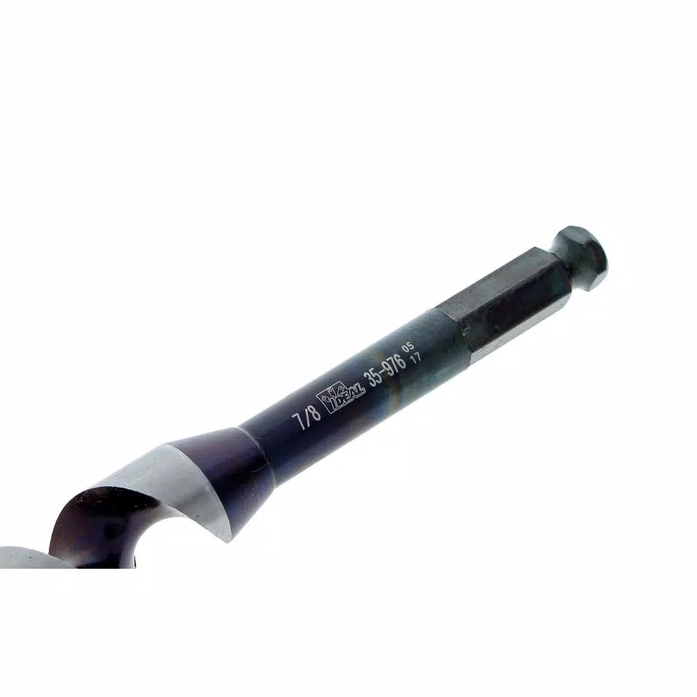 Ideal Resi-Master Heavy-Duty Long Ship Auger Bit, 7/8 in. x 18 in.