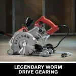 SKILSAW 7 in. 15 Amp Medusaw Worm Drive Circular Saw for Concrete, Corded thumbnail 2