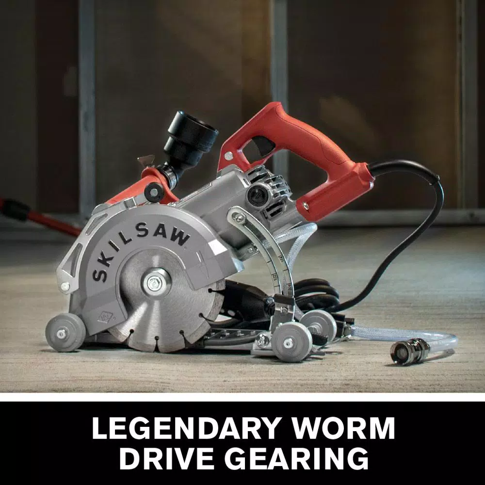 SKILSAW 7 in. 15 Amp Medusaw Worm Drive Circular Saw for Concrete, Corded