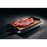 Gotham Steel Smokeless Indoor Electric Grill, 224 sq. in. Non-Stick Ti-Ceramic, Black/Copper thumbnail 5