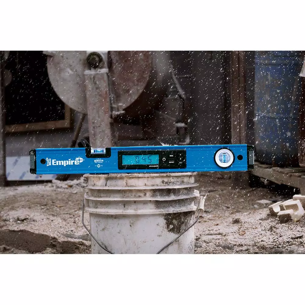 Empire True Blue 24 in. Digital Box Level with Case, IP65 Rated