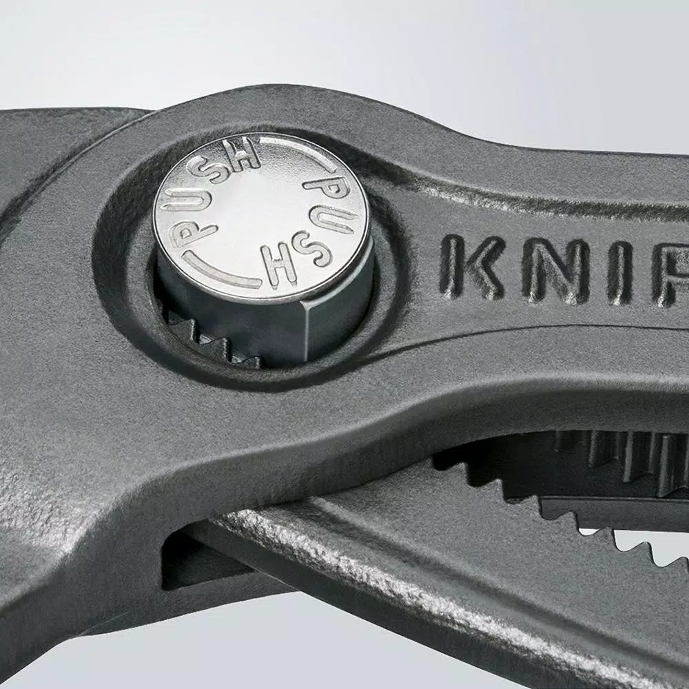 KNIPEX 10 in. Alligator Pliers, Forged Steel with 61 HRC Hardened Teeth