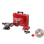 Milwaukee M18 FUEL 4-1/2 in. / 5 in. Brushless Angle Grinder Kit with 5.0 Ah Battery, Charger & Diamond Blade thumbnail 1