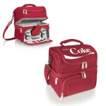 ONIVA Coca-Cola Pranzo 3 Qt. 8-Can Insulated Lunch Tote Cooler Bag with Utensils - Red thumbnail 3