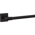 Franklin Brass Maxted 24 in. Single Towel Bar, Matte Black Modern Wall Mounted Bathroom Hardware thumbnail 3