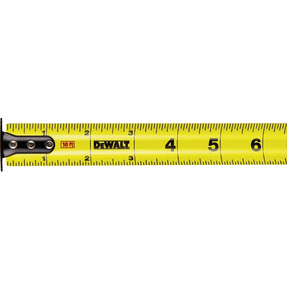 DEWALT 16 ft. Tape Measure with 13 ft. Blade Standout, ABS Housing, SAE