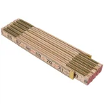 Klein Tools 6 ft. Hardwood Folding Rule - Inside Reading thumbnail 5