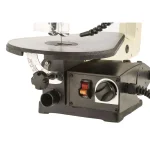 Shop Fox 18 in. VS Scroll Saw with LED Gooseneck Light and 64-Piece Rotary Tool Kit thumbnail 5
