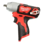 Milwaukee M12 12V Lithium-Ion Cordless 3/8 in. Impact Wrench with 4.0 Ah Battery thumbnail 2