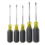 Klein Tools 5-Piece Torx Screwdriver Set with Cushion Grip Handles thumbnail 2
