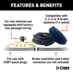 CURT Brake Control Wiring Kit for Vehicles Without Factory Tow Package thumbnail 5