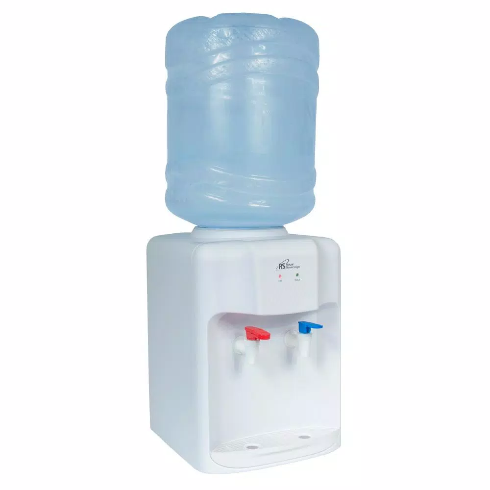 Royal Sovereign RWD-200W Countertop Water Dispenser, Hot and Cold, White