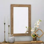 Aspire Home Accents Pueblo Beveled Glass Wall Mirror with Solid Wood Frame, 36 x 24 in. thumbnail 5