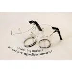 Cook Pro 2-Piece Plastic Measuring Cup Set with Non-Slip Grip Handles and Nesting Design thumbnail 2