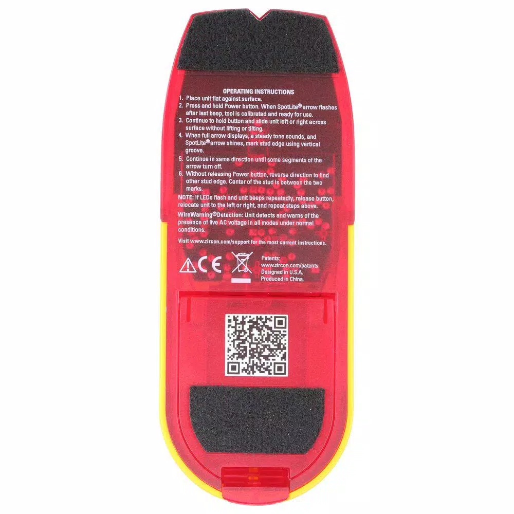 Zircon StudSensor HD35 Stud Finder with WireWarning and SpotLite